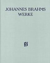 Johannes Brahms Notenblätter Gesamtausgabe Reihe 2 Band 3