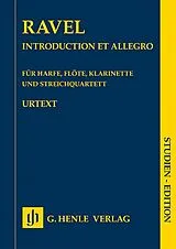 Maurice Ravel Notenblätter Introduction et Allegro
