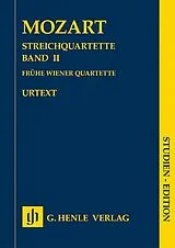 Wolfgang Amadeus Mozart Notenblätter Streichquartette Band 2