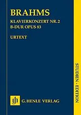 Johannes Brahms Notenblätter Konzert B-Dur Nr.2 op.83