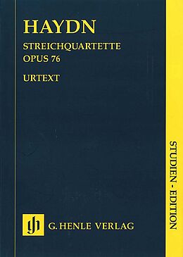 Franz Joseph Haydn Notenblätter Streichquartette op.76