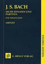 Johann Sebastian Bach Notenblätter 6 Sonaten und Partiten