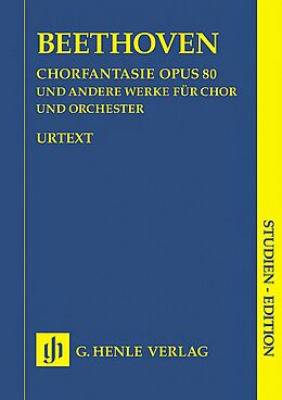 Ludwig van Beethoven Notenblätter Chorfantasie op.80 und andere