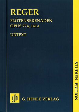 Max Reger Notenblätter Serenaden op.77a und 141a