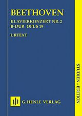 Ludwig van Beethoven Notenblätter Konzert B-Dur Nr.2 op.19 und Rondo B-Dur op.19