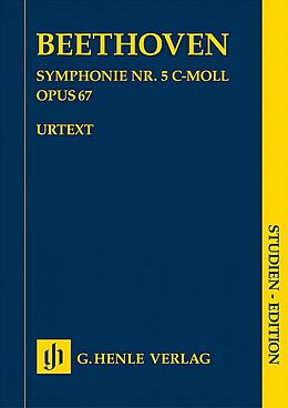 Ludwig van Beethoven Notenblätter Sinfonie c-Moll Nr.5 op.67