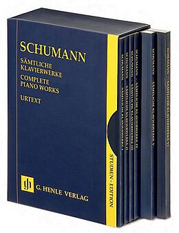 Robert Schumann Notenblätter Sämtliche Klavierwerke Band 1-6