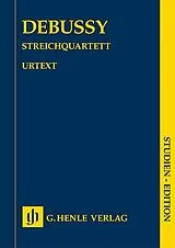 Claude Debussy Notenblätter Streichquartett