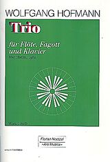 Wolfgang Hofmann Notenblätter Trio H82D für Flöte, Fagott und Klavier