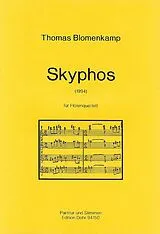 Thomas Blomenkamp Notenblätter Skyphos für 4 Flöten