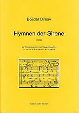 Bojidar Dimov Notenblätter Hymnen der Sirene