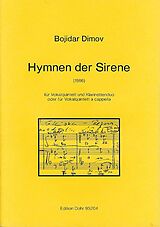 Bojidar Dimov Notenblätter Hymnen der Sirene