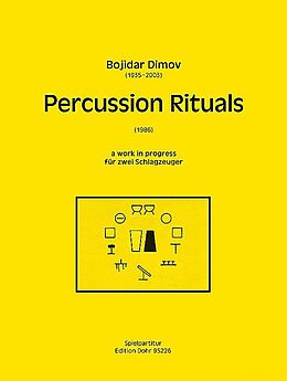 Bojidar Dimov Notenblätter Percussion Rituals