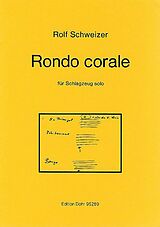 Rolf Schweizer Notenblätter Rondo corale