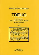 Heinz Martin Lonquich Notenblätter Triduo seconda parte
