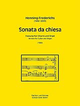 Henning Frederichs Notenblätter Sonata da chiesa
