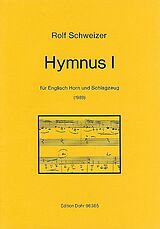 Rolf Schweizer Notenblätter Hymnus 1 für Englischhorn