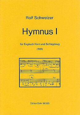 Rolf Schweizer Notenblätter Hymnus 1 für Englischhorn