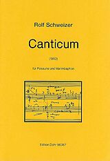 Rolf Schweizer Notenblätter Canticum für Posaune und