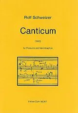 Rolf Schweizer Notenblätter Canticum für Posaune und