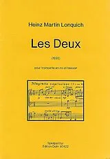 Heinz Martin Lonquich Notenblätter Les deux