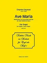 Charles Francois Gounod Notenblätter Ave Maria (Bach-Gounod)