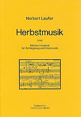 Norbert Laufer Notenblätter Herbstmusik für Schlagzeug