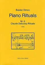 Bojidar Dimov Notenblätter Piano Rituals Nr.5 Claude Debussy