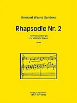 Bernard Wayne Sanders Notenblätter Rhapsodie Nr.2