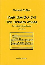 Raimund W. Sterl Notenblätter Musik über B-A-C-H für Cembalo