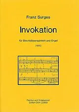 Franz Surges Notenblätter Invokation für 2 Trompeten