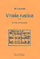 Jiri Laburda Notenblätter Vinalia rustica für Viola und