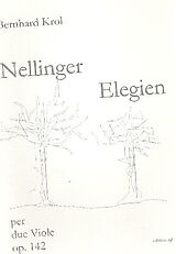 Bernhard Krol Notenblätter Nellinger Elegien op.142