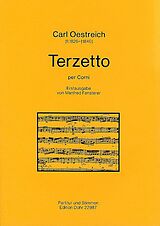 Carl Oestreich Notenblätter Terzetto für 3 Hörner