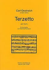 Carl Oestreich Notenblätter Terzetto für 3 Hörner
