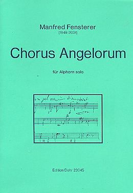Manfred Fensterer Notenblätter Chorus angelorum