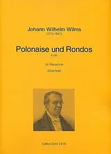 Johann Wilhelm Wilms Notenblätter Polonaise und Rondos o.op