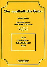 Karl Komzák Notenblätter Badner Madln op.257