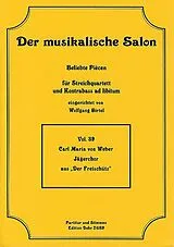 Carl Maria von Weber Notenblätter Jägerchor aus dem Freischütz