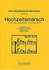 Felix Mendelssohn-Bartholdy Notenblätter Hochzeitsmarsch für