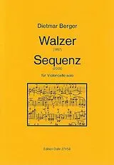 Dietmar Berger Notenblätter 2 Stücke für Violoncello