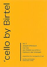 Jacques Offenbach Notenblätter Can-Can für 3 Violoncelli