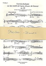Henryk Wieniawski Notenblätter Fantasie brillante aus Faus op.20