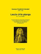 Georg Friedrich Händel Notenblätter Lascia chio pianga für Streichquartett