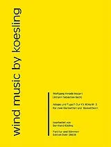 Wolfgang Amadeus Mozart Notenblätter Adagio und Fuge g-Moll KV404a,3