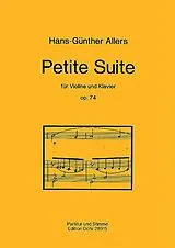 Hans Günter Allers Notenblätter Petite Suite op.74