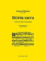 Caspar Othmayr Notenblätter Bicinia sacra
