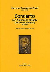 Giovanni Benedetto Platti Notenblätter Konzert WD666a