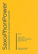 Julius Fucik Notenblätter Einzug der Gladiatoren op.68