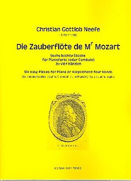 Wolfgang Amadeus Mozart Notenblätter 6 leichte Stücke aus Die Zauberflöte